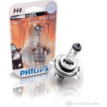 Gözpar Oto Philips H4 % 30 Fazla Işık Uzun Kısa Far Ampülü