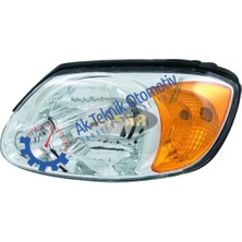 Gözpar Oto Far Sol Accent 2002-2004 Sari Sinyalli Manuel 504633956