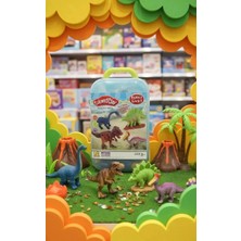 Miniso Bavul Modelleme Kili Seti Serisi (12 Renk) (Dinozor)