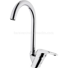 SHUIVAN Mutfak Evye Bataryası Sıcak - Soğuk Musluk - Kromaj