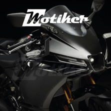 Motiker Yamaha YZF-R25 2025-2026 Model Far Yanı Karbon Sticker Etiket Modeli