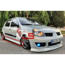 S57 Garaj Renault Clio 2 Hb Aero Marşpiyel Sağ Sol Takım Fiberglass Boyasız