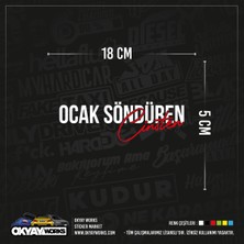Ocak Söndüren Cinsten Sticker - Hologram