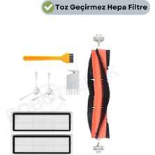 Teknotrust Uyumlu 7 Parça Yedek Fırça ve Hepa Filtre Seti, Temizlik Için Ideal