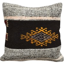 Kilim Antik El Dokuma Dekoratif Kilim Kırlent Yastık Kılıfı 0928 - Yeni - Çok Renkli