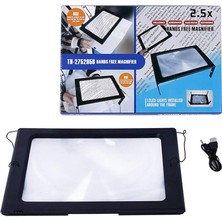 Yaşlılar Için A4 Boyutu Masa Tipi Işıklı Okuma Büyüteç TH-275205B