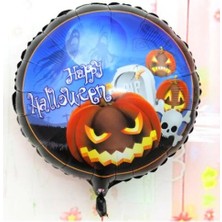 Mercansa Happy Halloween Balkabağı Folyo Balon 18 Inç