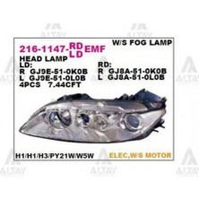 Depo Far Mazda-6 2003-2006 Motorlu Sol (1 Adet) (Oem No: GJ6A-51-0L0C)