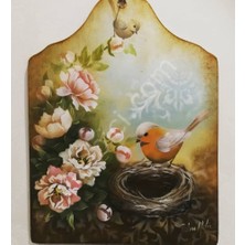 E Hobici Fatma Metin Serisi - Boyutlu Stencil 032 20X20CM