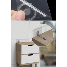 Sonx Deprem Için Ultra Dayanıklı Çivisiz Duvarı Delmeden Ayarlanabilir Eşya Sabitleyici Aparat