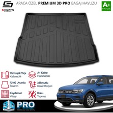 Drs Tuning S-Dizayn Vw Tiguan 3D Pro Bagaj Havuzu 2016-2023 A+ Kalite