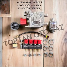 Mocan Sıralı Kesicili Regülatör + Albien Enjektör Tam Set Hediyeli Atiker Uyumlu
