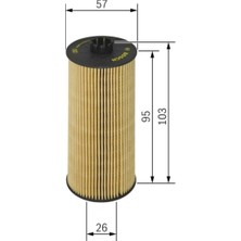 Bosch F026407006 Yag Filtresi Opel Astra H Astra J Merıva