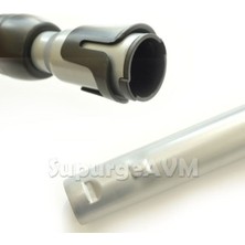 Bosch Gri Teleskopik Süpürge Borusu, Bgs 52200 Relaxx'x, Uzun ve Ayarlanabilir Tasarım