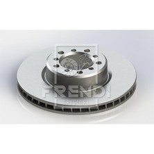 Frendi Frendı 24635 - Fren Dıskı On Mercedes S-Class W126 85 91