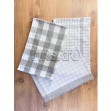 Fırsato Triokare 3’lü Mutfak Havlusu / Kurulama Bezi Seti , Oeko-Tex Sertifikalı, 45X65 cm
