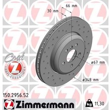 Zimmermann Fren Dıskı On Bmw G30 F90 G31 G32 G11 G12 Delıklı