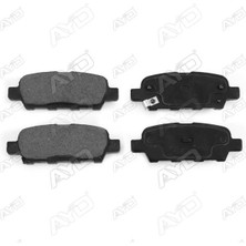 Ayd 60047A Arka Fren Balata Nıssan Qashqaı 1.6l 2.0l HR16 MR20 J10 06-10 / Juke 1.5l Dci F15 10-> 1.6l HR16DE 44060AL585-D4060JA00J-D4060EM11A