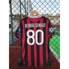 Special Arena Çok Renkli A.c. Milan 2009/2010 Sezonu Ronaldinho Nostalji Forması
