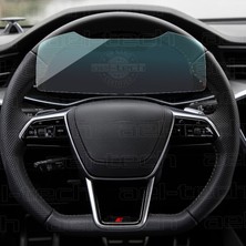 OROEL OTOMOTİV Audi A7 12.3 Inç Direksiyon Arkası Gösterge Panel Uyumlu 9h Nano Ekran Koruyucu
