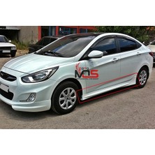 S57 Garaj Hyundai Accent Blue Marşpiyel Sağ Sol Takım Fiberglass Boyasız