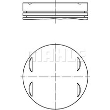 Mahle Pıston Segman 0.50MM 84.50MM Bmw M54 B30 E46 E39 E60 E65 E83 E53 Z3 Z4