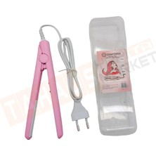 Dempower Dp-23 Seyahat Tipi, Plastik Kutulu, Mini Saç Düzleştirici