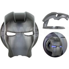 Wegna Techmrt Iron Man Start Stop Koruyucu Kapak Füme
