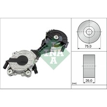 Ina 534042510 V Kayıs Gergı Rulmanı P207-P308-P3008-P508-P5008-PARTNER-BERLINGO-C3-C4-C5-DS3-DS4-DS5 1.6 Thp Vtı Bmw F20 F30 Mını R55 R56 R57 R60 Sensorlu 1204.55-11287598832