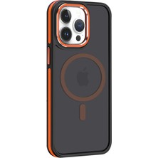 MiraLive Joko iPhone 14 Pro Winner Magsafe Kapak - Turuncu (K95)