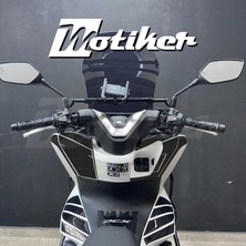 Motiker Honda Pcx Torpido Karbon Sticker Set Koruyucu 2025 Model Uyumlu