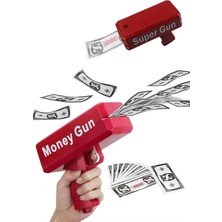 Zero Land Sptrns Para Dolar Atma Makinası Super Money Gun Para Saçma Fırlatma Tabancası