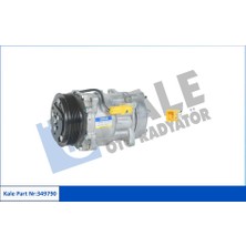 Kale 349790 Klima Kompresörü P307-P607-P807-PARTNER-BERLINGO-C8-C5-XSARA 1.9 D 2.0 Hdı 9800859180-6453.JQ-6453.JN-6453.TE