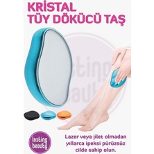 Empressco Acısız Epilasyon Aleti, Tüy Dökücü ve Kristal Taş ile Güzel Cilt