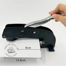 Mühürcüm Soğuk Mühür Kabartma Damga A4 Uzun Kol Masaüstü Çelik Mühür