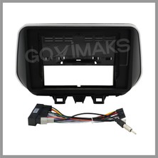Govimaks Hyundai Tucson 2018-2020 UYUMLU 10,1" SİYAH ANDROID MULTİMEDYA ÇERÇEVESİ - SOKET