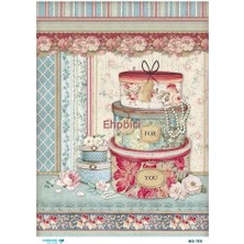 E Hobici Diamond Pirinç Dekopaj Kağıdı - 1311