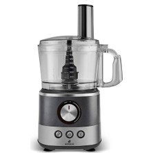 Empressco Inox Essential 1000W Mutfak Robotu, Şık Bordo Renkli ve Yüksek Performanslı Kullanım Sağlar