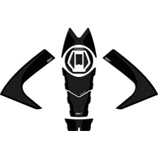 GP Kompozit Bajaj Pulsar RS 200 2015-2024 Uyumlu Tank Pad Seti Karbon