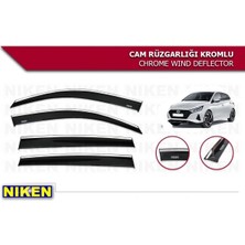 Hyundai I20 Araca Özel Niken Kromlu Cam Rüzgarlığı Niken 2021 2022 2023 2024 2025