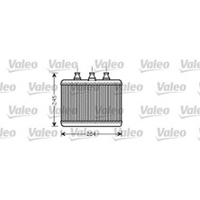 Valeo 812365 Kalorıfer Radyatoru Bmw E65 E66 64110394788 64116906270