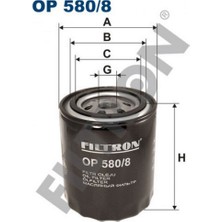 Filtron Yağ Filtresi Land Rover J.c.b.; Manitou; New Holland; Daihatsu Delta; Landrover 88/109, 90, Defender (90-), Discovery I/ii, Range Rover I/ii; Ldv Limited 400, Convoy 400 (Vh C35); London Taxi; Almla