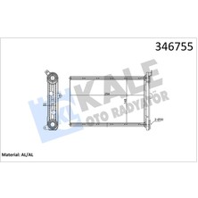 Kale Kalorıfer Radyatoru Bmw E87 E90 F26 F25 E84 E92 E91 E81