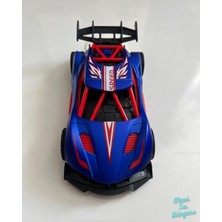 Mavi Su Dünyası Metal Çek Bırak Yarış Arabası 14X6 cm Mavi