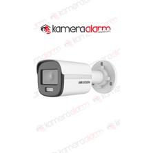 Kamera Alarm Sepeti Bullet DS-2CE10DF0T Gece Renkli 2mp Ahd Kamera 3,6mm Colorvu H,265 IP67