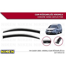 Caddy 2li Kromlu Cam Rüzgarlığı Niken