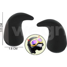 Wegna Nrzsnt Direksiyon ve Kask Üstüne Takilan Boynuz Aparati Siyah