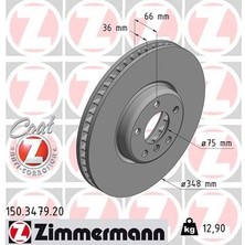 Zimmermann Fren Dıskı On Sag Bmw F10 F07 F11 F12 F01