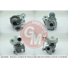 Gua 40611 - Turbo Şarj Renault Kango Megane Iı 1.5 Dci 65-85 Bg