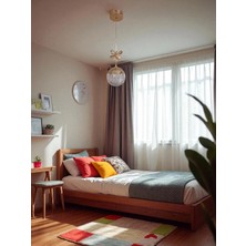 Dmr Tekli Taşlı Top Sarkıt LED Avize Gold /altın Kasa Üç Renk 6500K/4000K/3000K (Beyaz/ Ilık Beyaz/sarı (Günışığı)